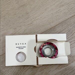 Burga Pink Magnetic Ring Holder